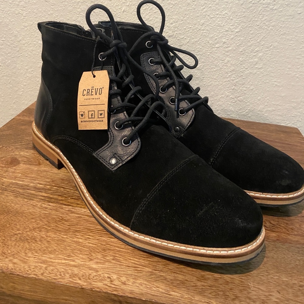 CREVO SUEDE ANKLE BOOT MEN’S SIZE 10.5